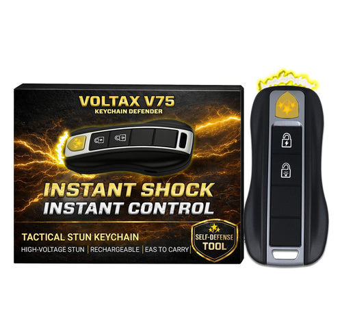 💥 2026 New Year Sale 75% OFF ️🔦Voltax 75M Stun Car Keychain ⚡